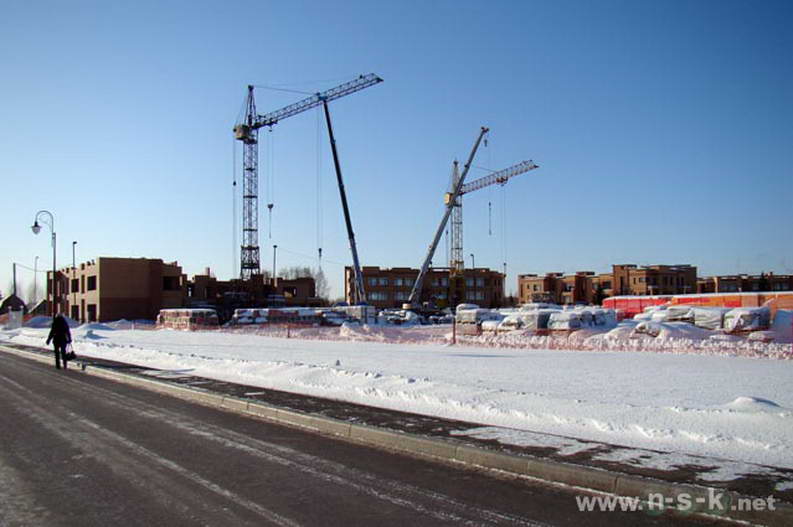 Жилой комплекс Кедровый фото строительных работ 2009 год