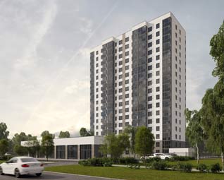 новостройка 18-й Бронный переулок, 83
