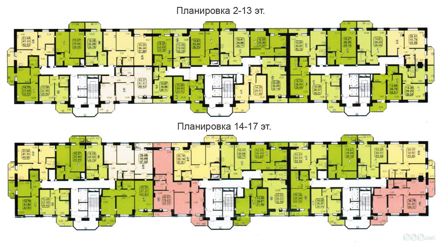 Михаила Кулагина, 35, общий план этажа